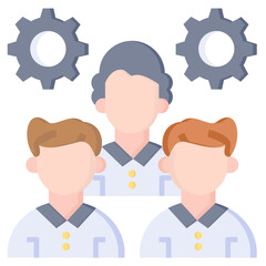 Fototapeta premium Employee Icon