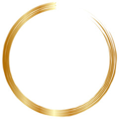 Golden Circle, golden border, golden wedding ornament, luxurious gold circle