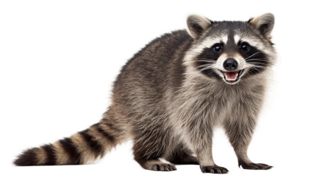 Raccoon Looking at Camera. 