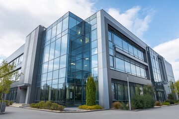 Obraz premium Modern SME office with glass design