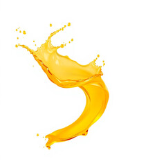 Refreshing Orange, mango and painaple Juice Splash