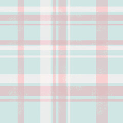 Pink Plaid Seamless Pattern Tartan Texture