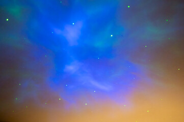 abstract background with stars