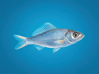 Fototapeta premium Silhouette of a Fish