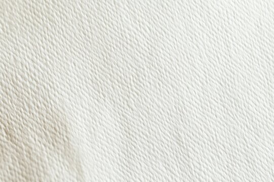 Close-up view of a smooth, off-white fabric with subtle texture.  Fine, linear patterns create a subtle, woven effect