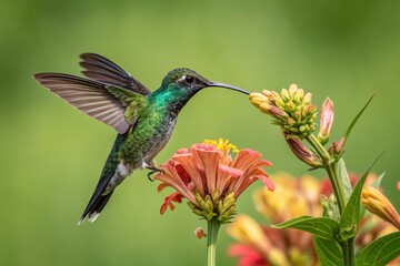 Fototapeta premium hummingbird in flight