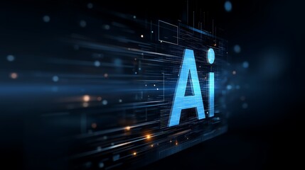 Artificial Intelligence and Digital Design: Innovative Technology Concepts in Neon Lights and Virtual Reality