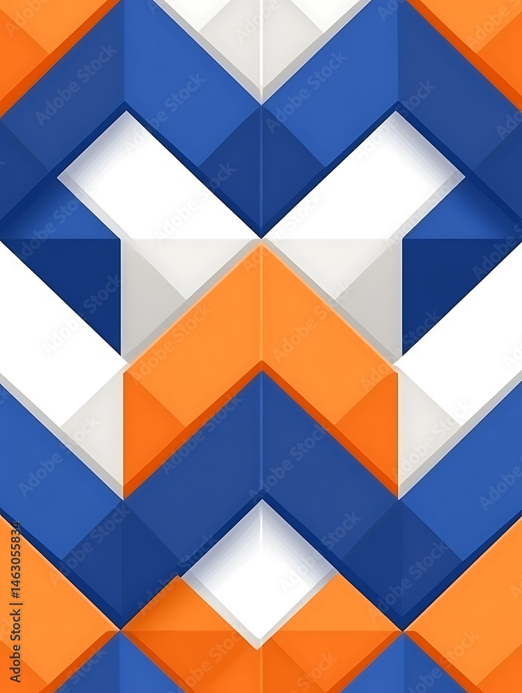 Poster modern geometrical seamless pattern background design for creative use