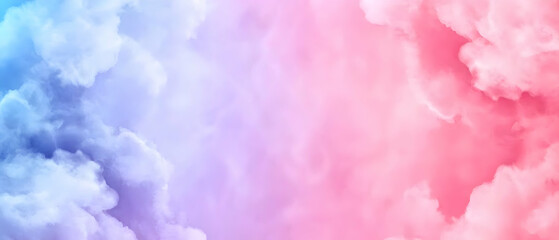 Naklejka premium Soft Pastel Cloudscape