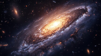 Majestic Spiral Galaxy NGC 1300: A Cosmic Tapestry of Stars and Gas