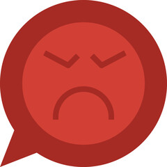 bad review illustration on a white background    