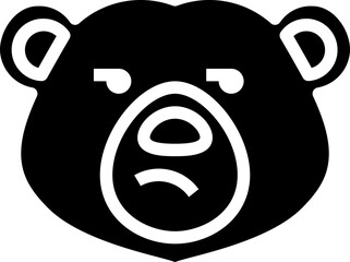 bear (2) illustration on a white background     