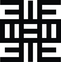 Nea onnim Adinkra African symbol for knowledge.