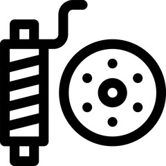 bobbin illustration on a white background     