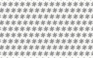 seamless pattern with flower shapes
