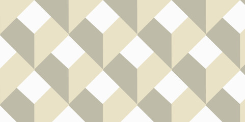 seamless geometric pattern cube texture design.