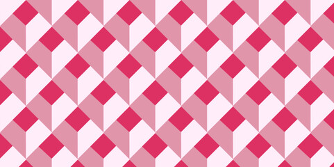 seamless pattern with pink stripes victor cube wallpaper texture design.