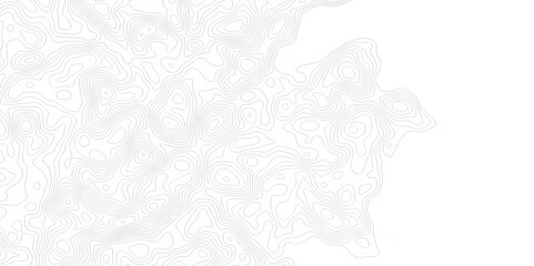 The location modern vector topo map creative discovery White wave spiral grid stripe line map topography. vector geographic contour mounted map discovery background.	