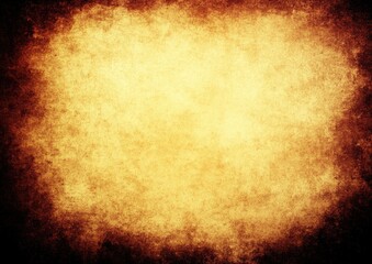 Aged, textured background with warm tones.  A vintage, distressed effect is evident with a gradient of orange and gold over a dark brown/black border