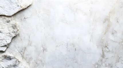 Naklejka premium Light Gray Natural Stone Surface with Textured Features and Earthy Tones