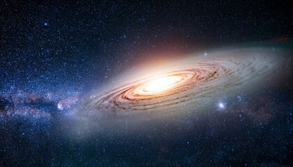 Fototapeta premium galaxy in space andromeda