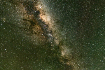 The Night Sky and Milk Way Galaxy