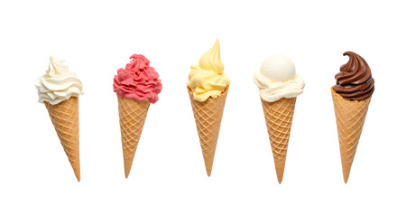ice cream cones