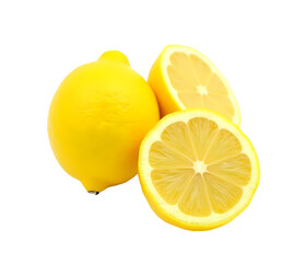 lemon isolated on white
