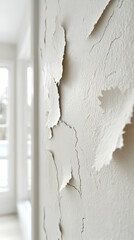 Peeling paint on a wall
