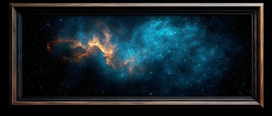 Obraz premium Colorful Nebulae In Deep Space