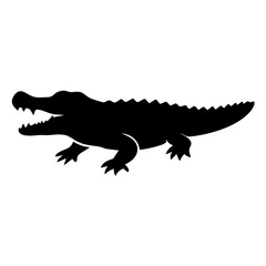crocodile silhouette