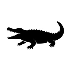 crocodile silhouette