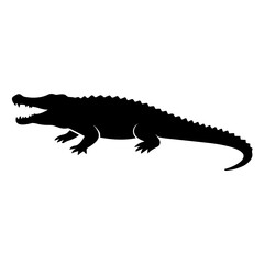 crocodile silhouette