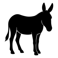 donkey silhouette