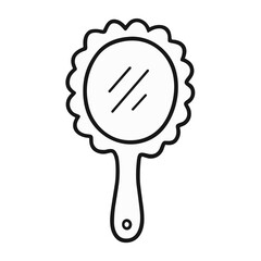 Doodle Hand Mirror