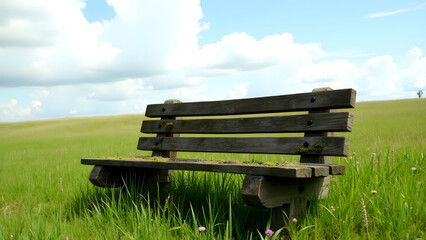 Where Time Rests The Bench Beneath the Open Sky