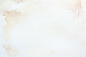 Delicate watercolor washes in soft, muted beige and tan tones on a white background.  A gentle, diffused color transition creates a serene and peaceful aesthetic