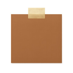 Mocha Mousse Sticky Note