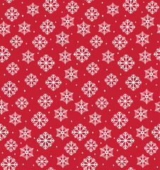 New  Christmas Snowflakes seamless design, hoilday 2026