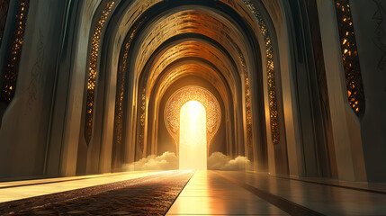 mystical grand hallway