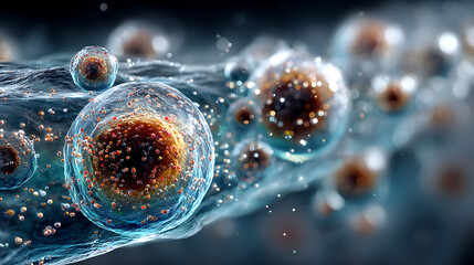 Microscopic Cellular Life: A Biological Exploration