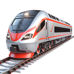 diesel locomotive and train