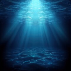Underwater light beams