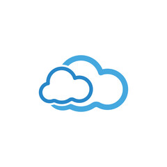 Cloud illustration icon