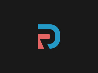 Obraz premium DR or RD Logo