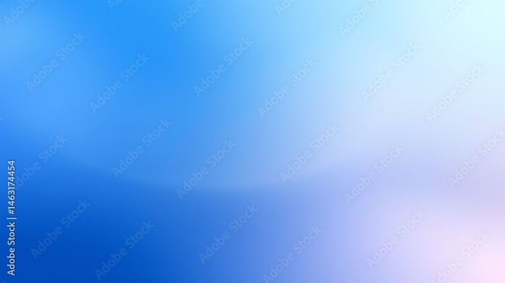 Poster beautiful and smooth gradient background in shades of blue and violet for design projects