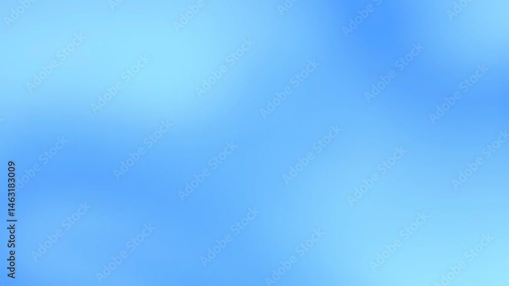 Wall mural soft gradient of light blue and white creates a calm and airy background texture