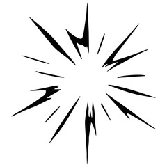 Comic Burst Manga Effect