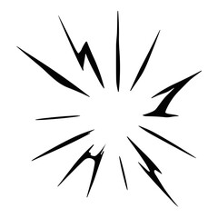 Comic Burst Manga Effect