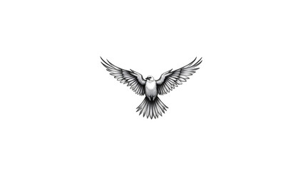 Obraz premium vector illustration of a bird